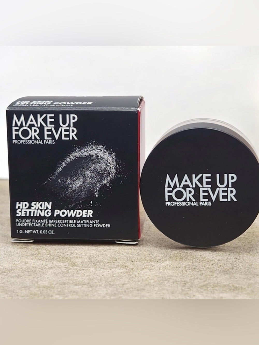 Makeup Forever HD SKIN SETTING POWDER in Tan Golden 1g NIB